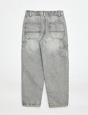Jean loose à grandes poches