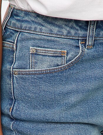 Jean mom 5 poches L34