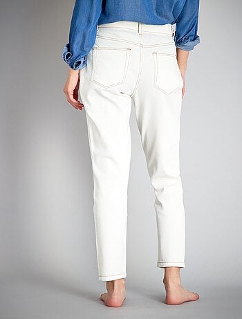 Jean mom à taille très haute - L30