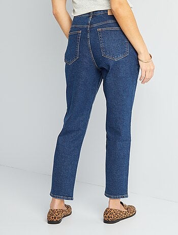 Jean mom à taille très haute - L34