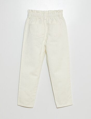 Jean mom paperbag
