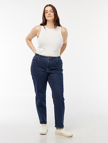 Jean mom taille haute - L34