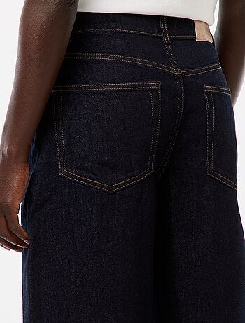 Jean mom taille haute