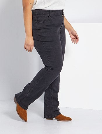Jean regular en denim stretch longueur 82 cm - Kiabi