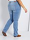     Jean regular en denim stretch longueur 82 cm vue 5
