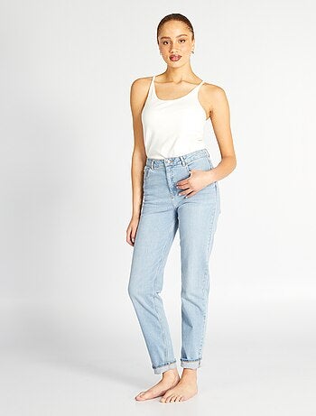 Jean regular taille haute - L28