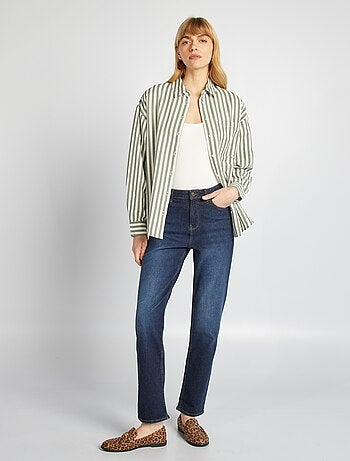 Jean regular taille haute - L30