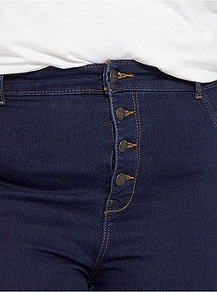 Jean skinny en denim stretch taille haute - Kiabi