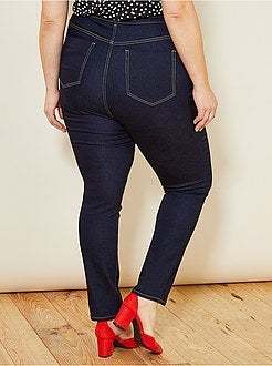 Jean skinny en denim stretch taille haute - Kiabi