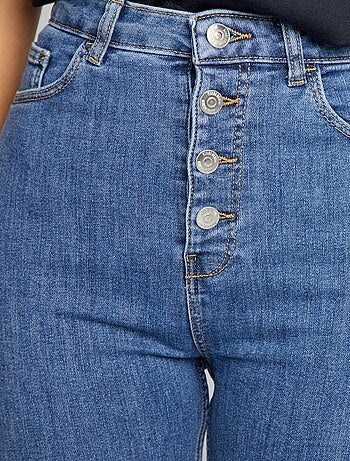 Jean skinny taille haute