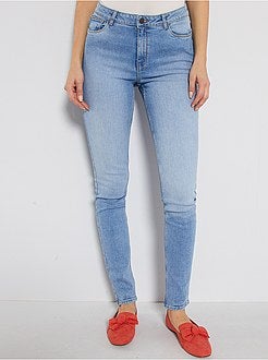 Jean skinny taille haute longeur US34 - Kiabi