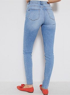 Jean skinny taille haute longeur US34 - Kiabi