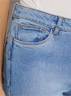 Jean skinny taille haute longeur US34 - Kiabi