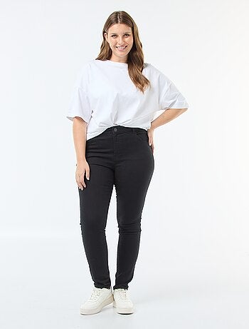 Jean slim à taille haute - L32