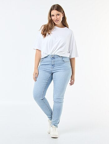 Jean slim à taille haute - L34