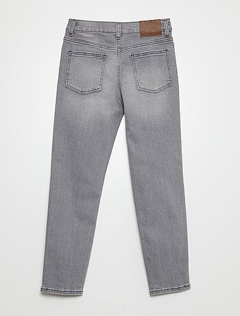 Jean slim taille ajustable