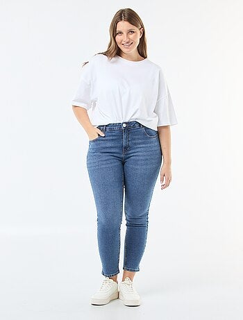 Jean slim taille haute - L28