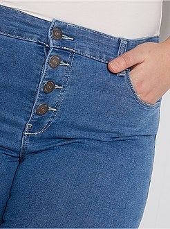 Jean slim taille haute - Kiabi