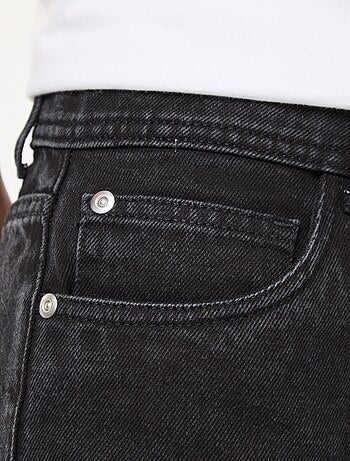 Jean straight taille haute