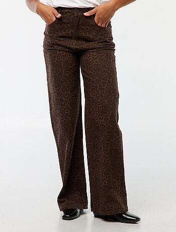 Jean Wide leg taille haute