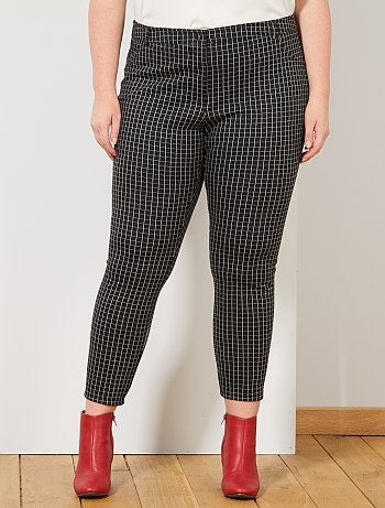 Jegging à carreaux - Kiabi