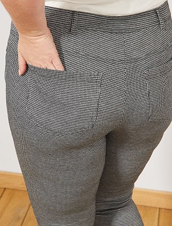 Jegging pied de poule - Kiabi