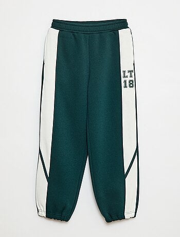 Jogging avec bandes contrastantes