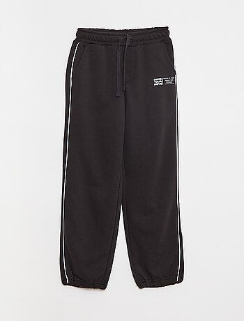 Jogging en french terry avec biais contrasté