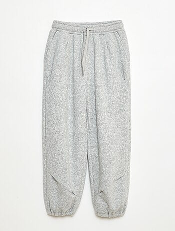 Jogging large uni en coton