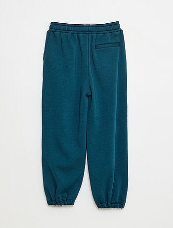 Jogging large uni en coton