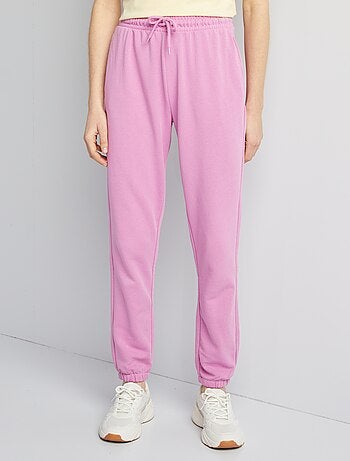 Jogging uni en molleton fin