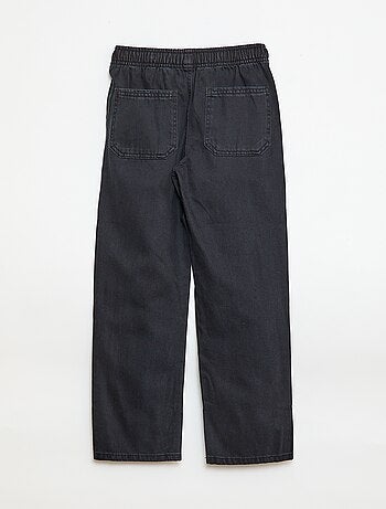 Jogpant avec taille élastiquée avec liens de serrage