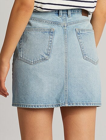 Jupe courte en denim