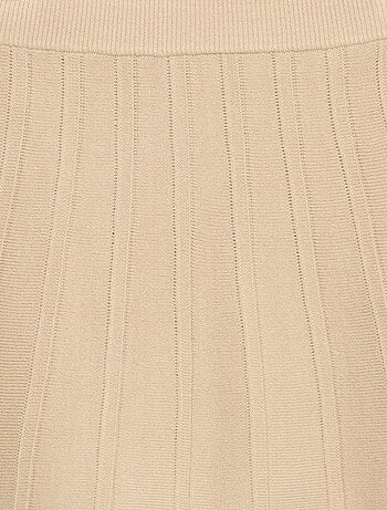 Jupe courte en maille