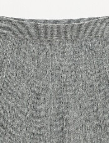 Jupe courte en maille