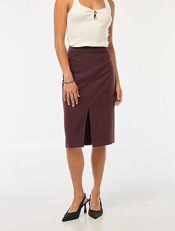 Jupe large taille haute