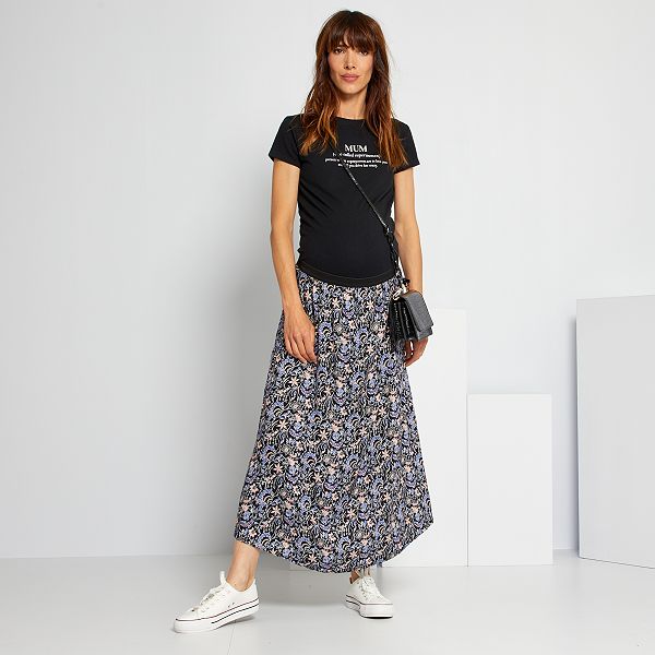 jupe longue maternite