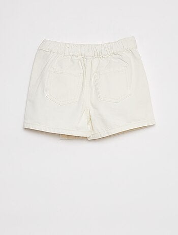 Jupe short en denim