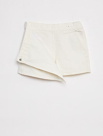 Jupe short en denim