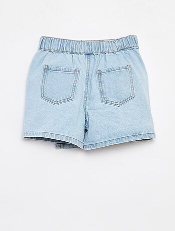 Jupe short en denim
