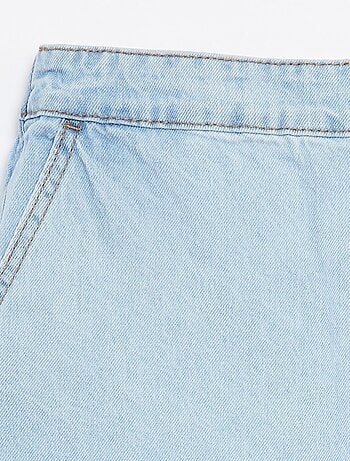 Jupe short en denim