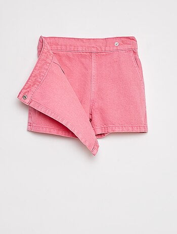 Jupe short en denim