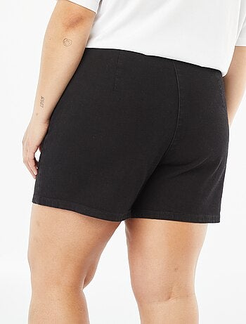 Jupe short en jean avec poches