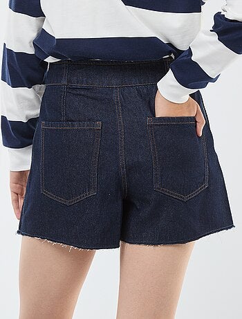 Jupe short en jean