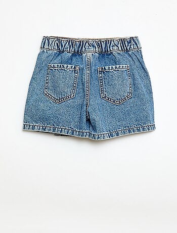 Jupe short en jean