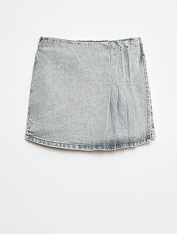 Jupe-short en jean