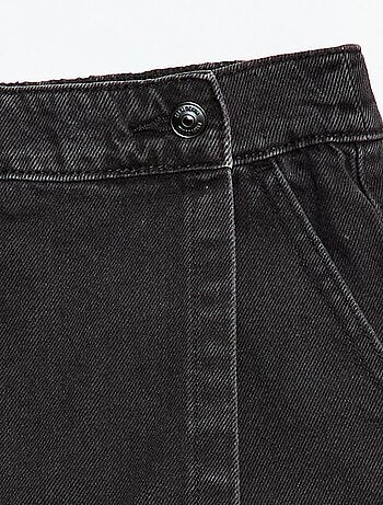 Jupe short en jean