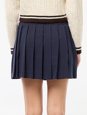 Jupe short plissée