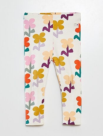 Legging côtelé à motif - Grafik Edition