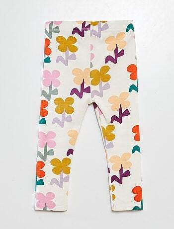 Legging côtelé à motif - Grafik Edition